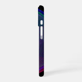 Kleurrijk gefuseerd geometrisch iPhone 16 hoesje (Linkerkant)
