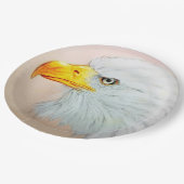 Kleurrijk geïllustreerd papieren bord - Eagle (Gekanteld)