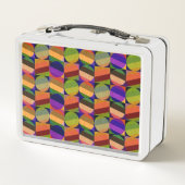 Kleurrijk  geïnspireerd patroon (Achterkant)