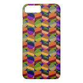 Kleurrijk  geïnspireerd patroon Case-Mate iPhone case (Achterkant)