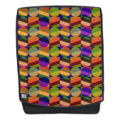 Kleurrijk  geïnspireerd patroon rugtassen (Voorkant)