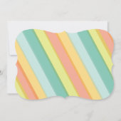 Kleurrijk gejuich voor 2025 Modern New Years Eve P Kaart (Achterkant)