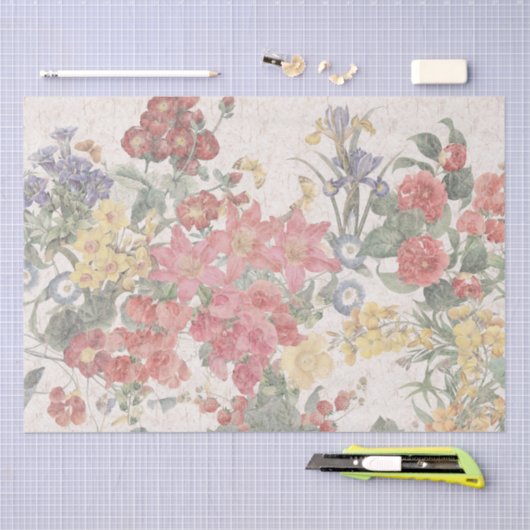 Kleurrijk  gekleurd papier voor bloemen (Craft)