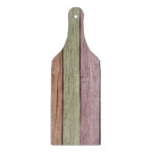 Kleurrijk gekleurd weed hout snijplank (Voorkant)