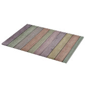 Kleurrijk gekleurd weed hout snijplank (Hoek)