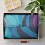 Kleurrijk gemarmerd papier Art Tissue Paper (Geschenk)