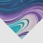 Kleurrijk gemarmerd papier Art Tissue Paper (Detail)