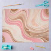Kleurrijk gemarmerd papier Art Tissue Paper (Craft)