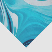 Kleurrijk gemarmerd papier Art Tissue Paper (Detail)