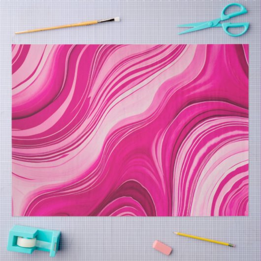 Kleurrijk gemarmerd papier Art Tissue Paper (Craft)