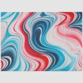 Kleurrijk gemarmerd papier Art Tissue Paper