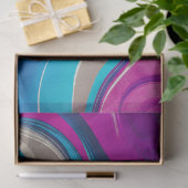 Kleurrijk gemarmerd papier Art Tissue Paper (Geschenk)