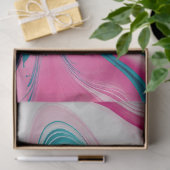 Kleurrijk gemarmerd papier Art Tissue Paper (Geschenk)