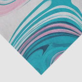 Kleurrijk gemarmerd papier Art Tissue Paper (Detail)