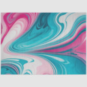 Kleurrijk gemarmerd papier Art Tissue Paper (Voorkant)