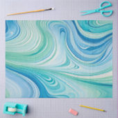 Kleurrijk gemarmerd papier Art Tissue Paper (Craft)