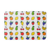 Kleurrijk gemengd fruitpatroon badmat (Voorkant)