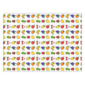 Kleurrijk gemengd fruitpatroon tafelkleed (Voorkant (Horizontaal))