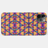 Kleurrijk genetisch patroon Case-Mate iPhone case (Achterkant (horizontaal))