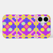 Kleurrijk Geometrisch Abstract Ontwerp Case-Mate iPhone Case (Achterkant (horizontaal))