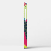 Kleurrijk Geometrisch Abstract  Ontwerp Case-Mate iPhone Case (Achterkant / Links)