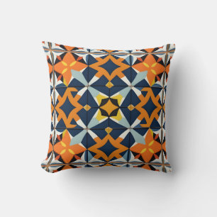 Kleurrijk Geometrisch Abstract Ontwerp Kussen