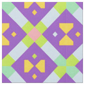 Kleurrijk geometrisch abstract ontwerp stof (Close Up)