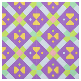 Kleurrijk Geometrisch Abstract Ontwerp Stof