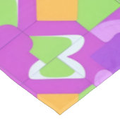 Kleurrijk Geometrisch Abstract Ontwerp Tafelkleed (Gekanteld)
