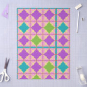 Kleurrijk Geometrisch Abstract Ontwerp Tissuepapier (Craft)