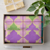 Kleurrijk Geometrisch Abstract Ontwerp Tissuepapier (Geschenk)