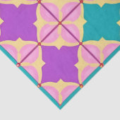 Kleurrijk Geometrisch Abstract Ontwerp Tissuepapier (Detail)