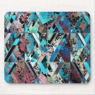 Kleurrijk Geometrisch Abstract Patroon Muismat