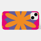 Kleurrijk geometrisch bloemontwerp Case-Mate iPhone case (Achterkant (horizontaal))