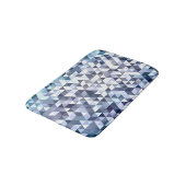 Kleurrijk geometrisch driehoekig mozaïek: abstract badmat (Gekanteld)