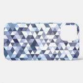 Kleurrijk geometrisch driehoekig mozaïek: abstract Case-Mate iPhone case (Achterkant (horizontaal))