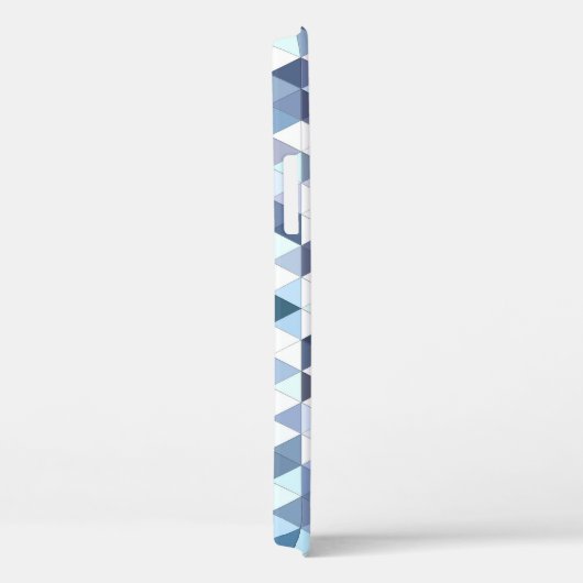 Kleurrijk geometrisch driehoekig mozaïek: abstract Case-Mate iPhone case (Achterkant / Rechts)