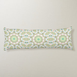 Kleurrijk Geometrisch Mandala Patroon Lichaamskussen