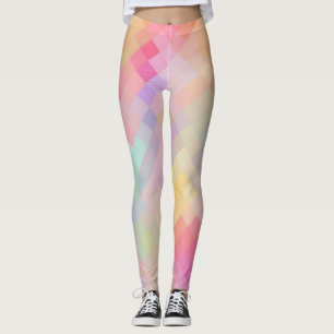Kleurrijk Geometrisch Modern Diamant Patroon #13 Leggings