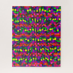 Kleurrijk Geometrisch Moeilijk Legpuzzel