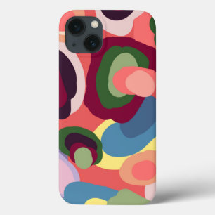 Kleurrijk geometrisch ontwerp Case-Mate iPhone case