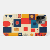 Kleurrijk Geometrisch Patroon Dagelijkse Grip Case-Mate iPhone Case (Achterkant (horizontaal))