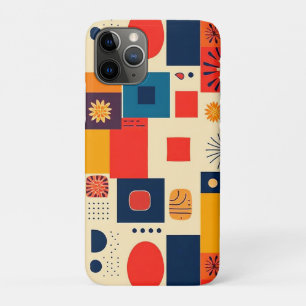 Kleurrijk Geometrisch Patroon Dagelijkse Grip Case-Mate iPhone Case