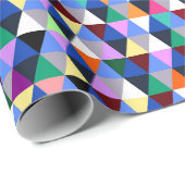 Kleurrijk geometrisch patroon inpakpapier (Rol Hoek)