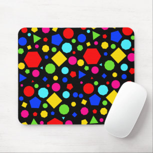 Kleurrijk geometrisch patroon muismat