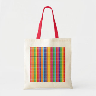 Kleurrijk geometrisch patroon tote tas | Modern ab