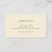 Kleurrijk geometrisch patroonpatroon visitekaartje (Achterkant)