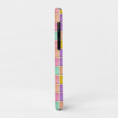 Kleurrijk Geometrisch Rasterpaneel Case-Mate iPhone Case (Achterkant/links)
