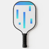 Kleurrijk Geometrisch Spectrumontwerp Pickleball Paddle (Voorkant)