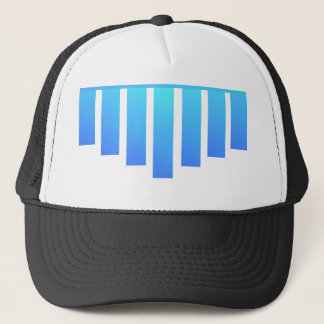 Kleurrijk Geometrisch Spectrumontwerp Trucker Pet